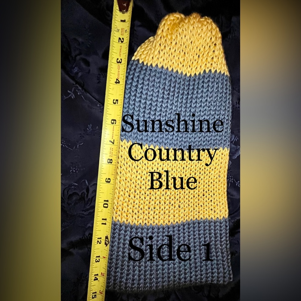 Double knit, reversible beanie